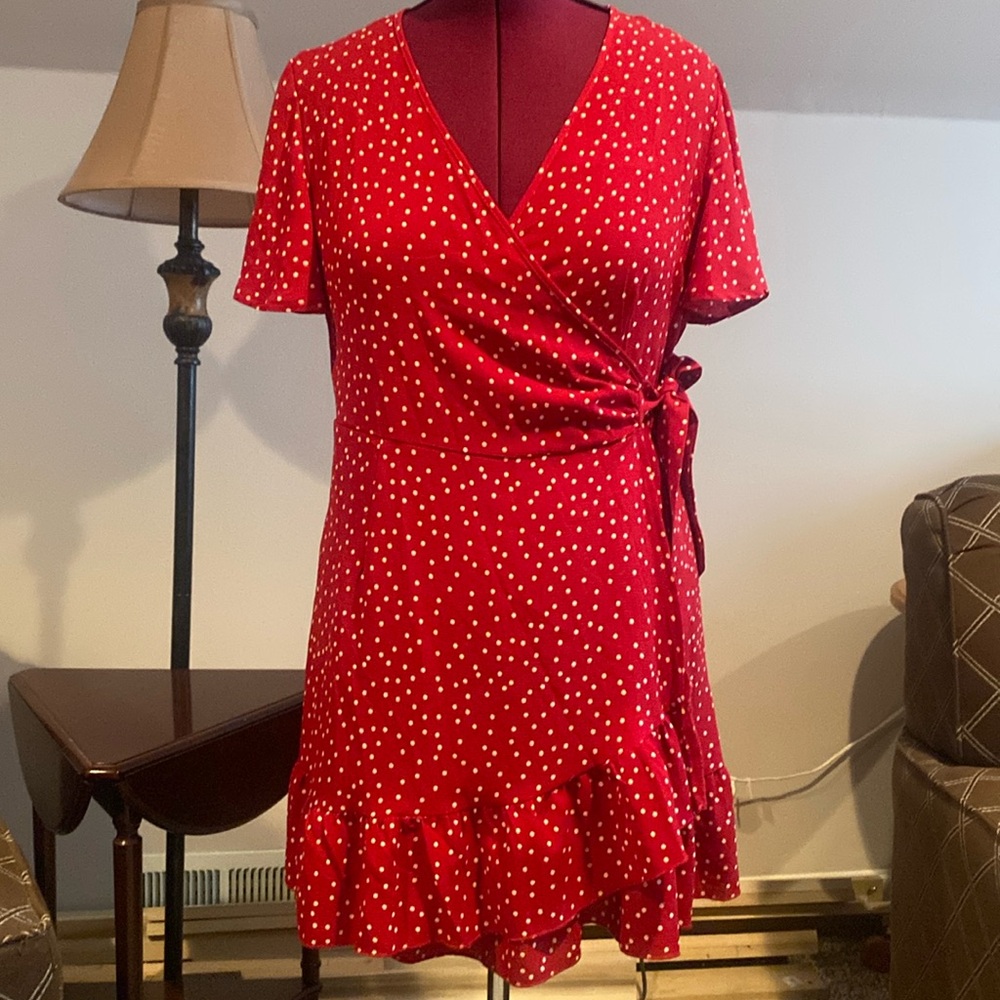 Women’s Relipop / Amazon Red Mini Dress